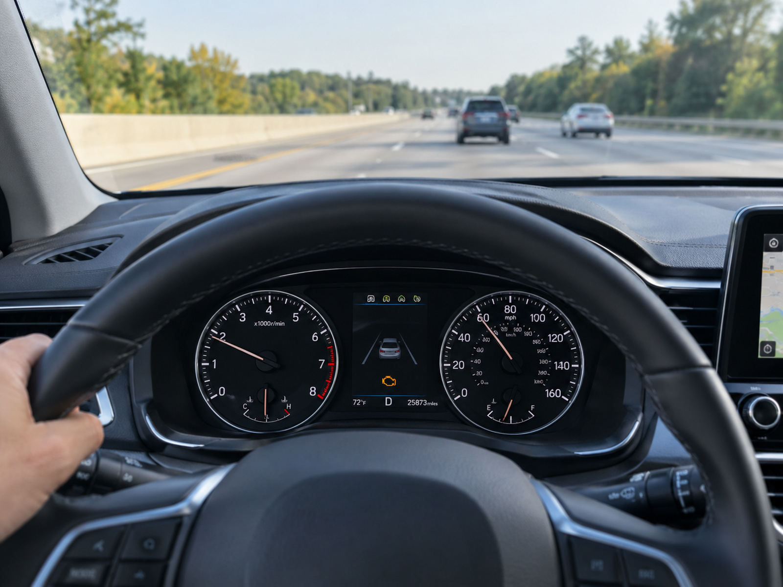 Motorlampe leuchtet, aber das Auto fährt normal: Was bedeutet das?