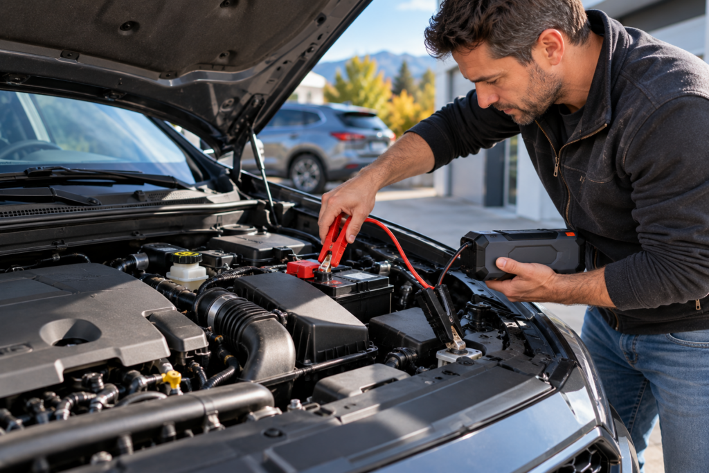 Autobatterie leer oder defekt: So kommen Sie im Notfall noch bis zur Garage